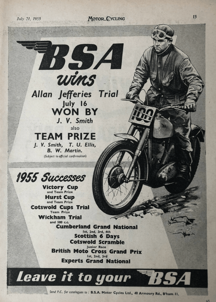 BSA Advert