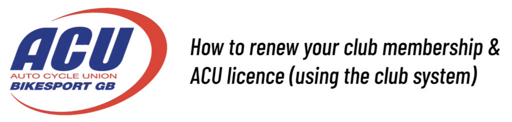 How to renew your licence